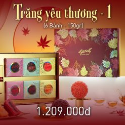 combo bánh trung thu givral trăng yêu thương