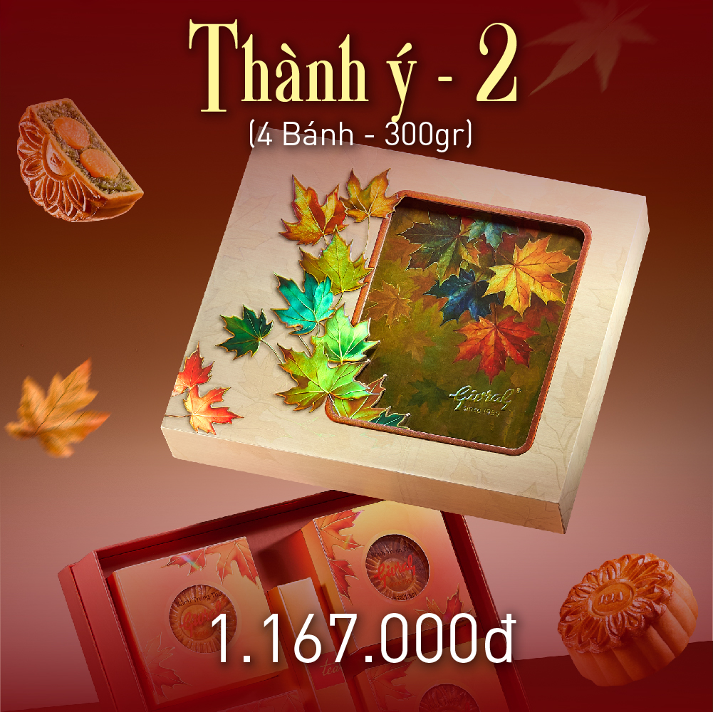 Combo Givral Thành Ý 2 – 4 bánh 300Gr (GTY2)