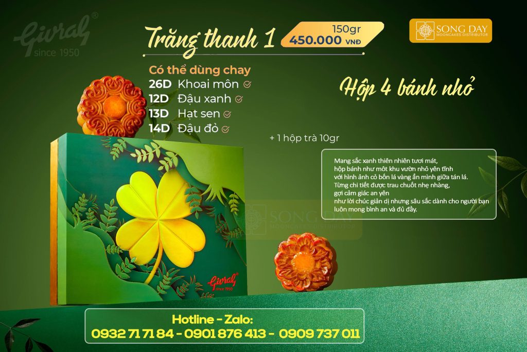 combo bánh trung thu trăng thanh 1