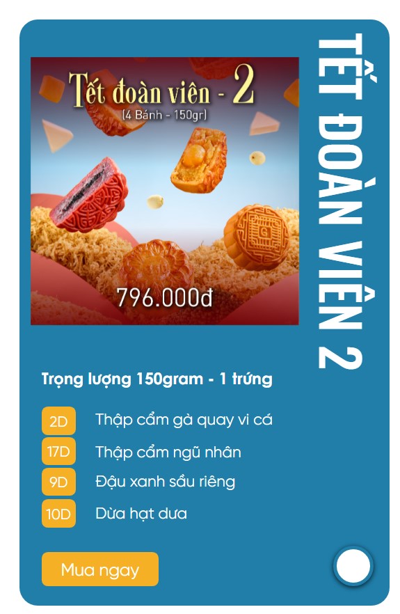 Combo Givral Tết Đoàn Viên 2 (GTDV2)