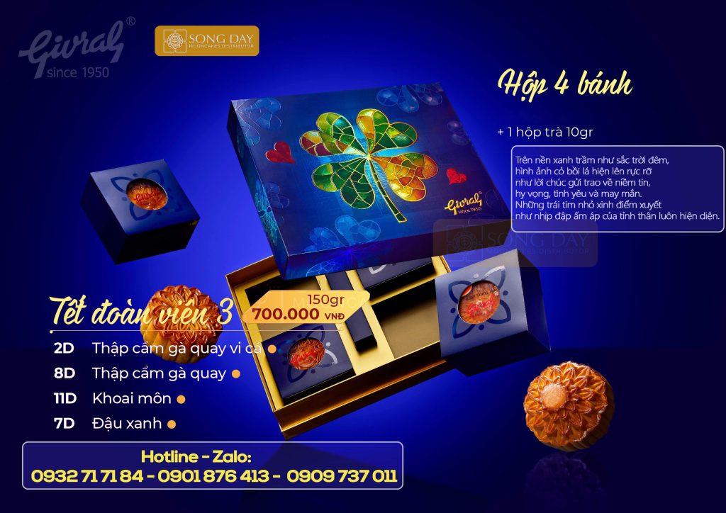 combo bánh trung thu givral tết đoàn viên 3