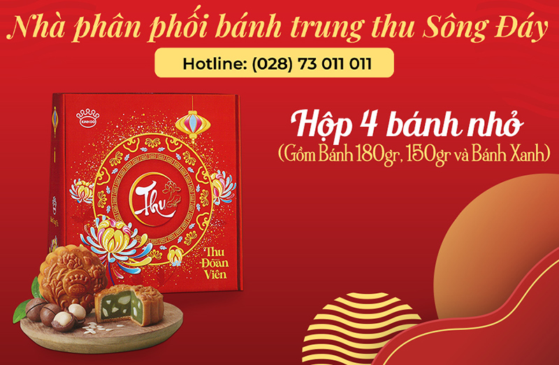 hộp kinh đô 4 bánh nhỏ
