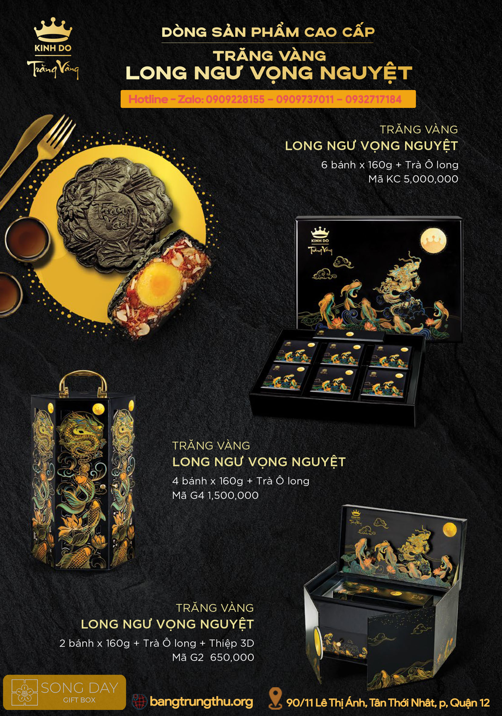 bánh trung thu trăng vàng cao cấp