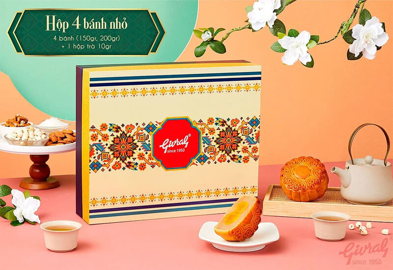 bánh trung thu givral và kinh đô có gì đặt biệt