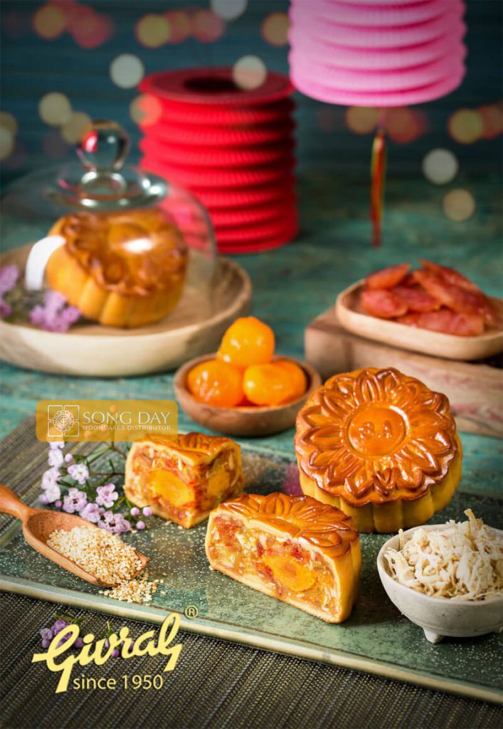 bánh trung thu Givral có thể đặt theo yêu cầu