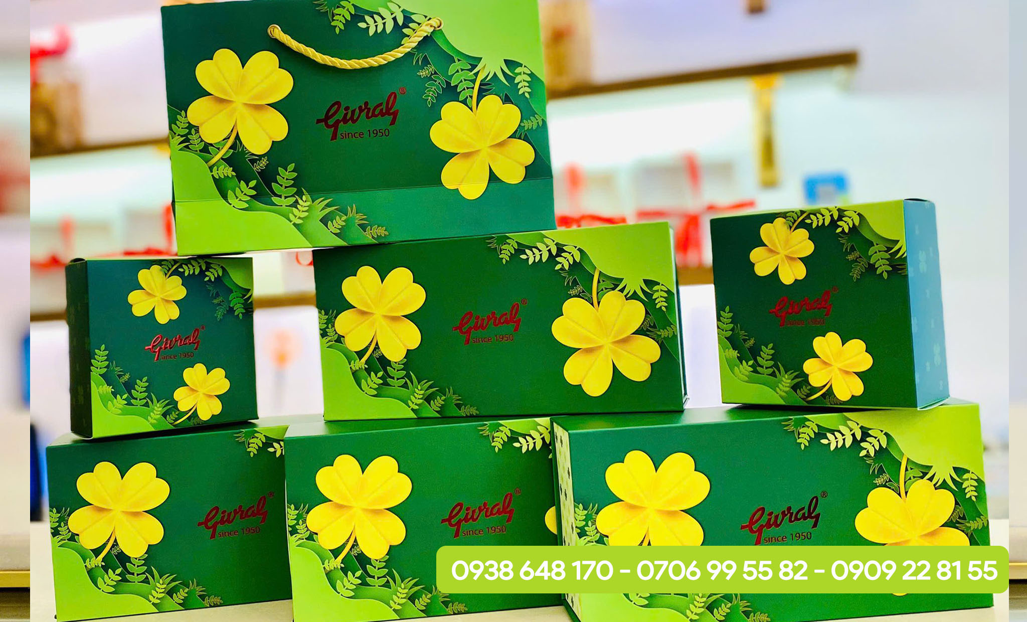 hộp bánh trung thu 2 bánh 1 hộp lẻ