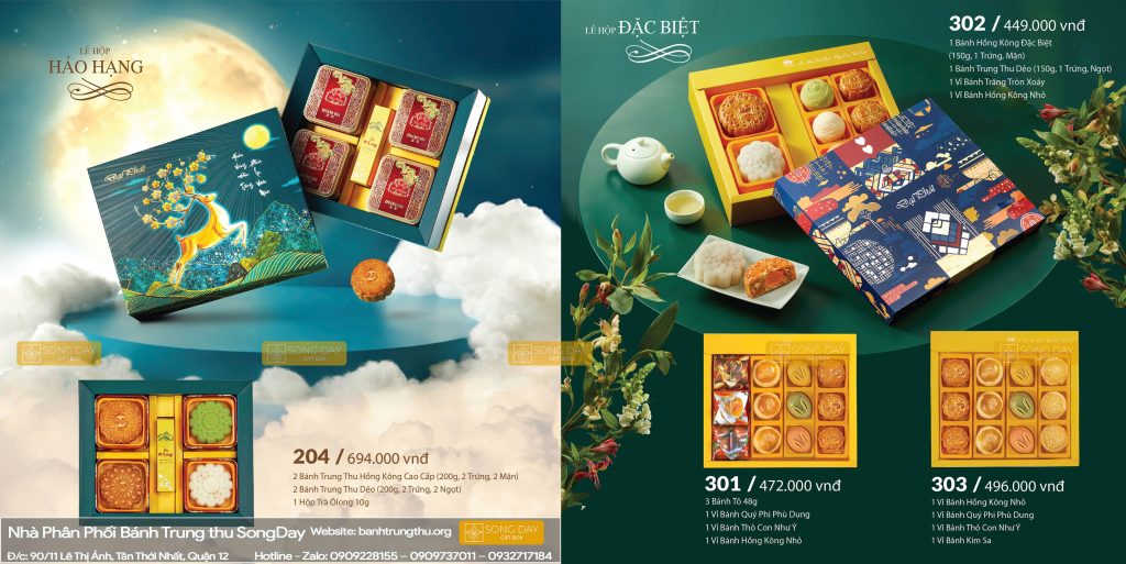 lễ hộp đặt biệt bánh trung thu đại phát